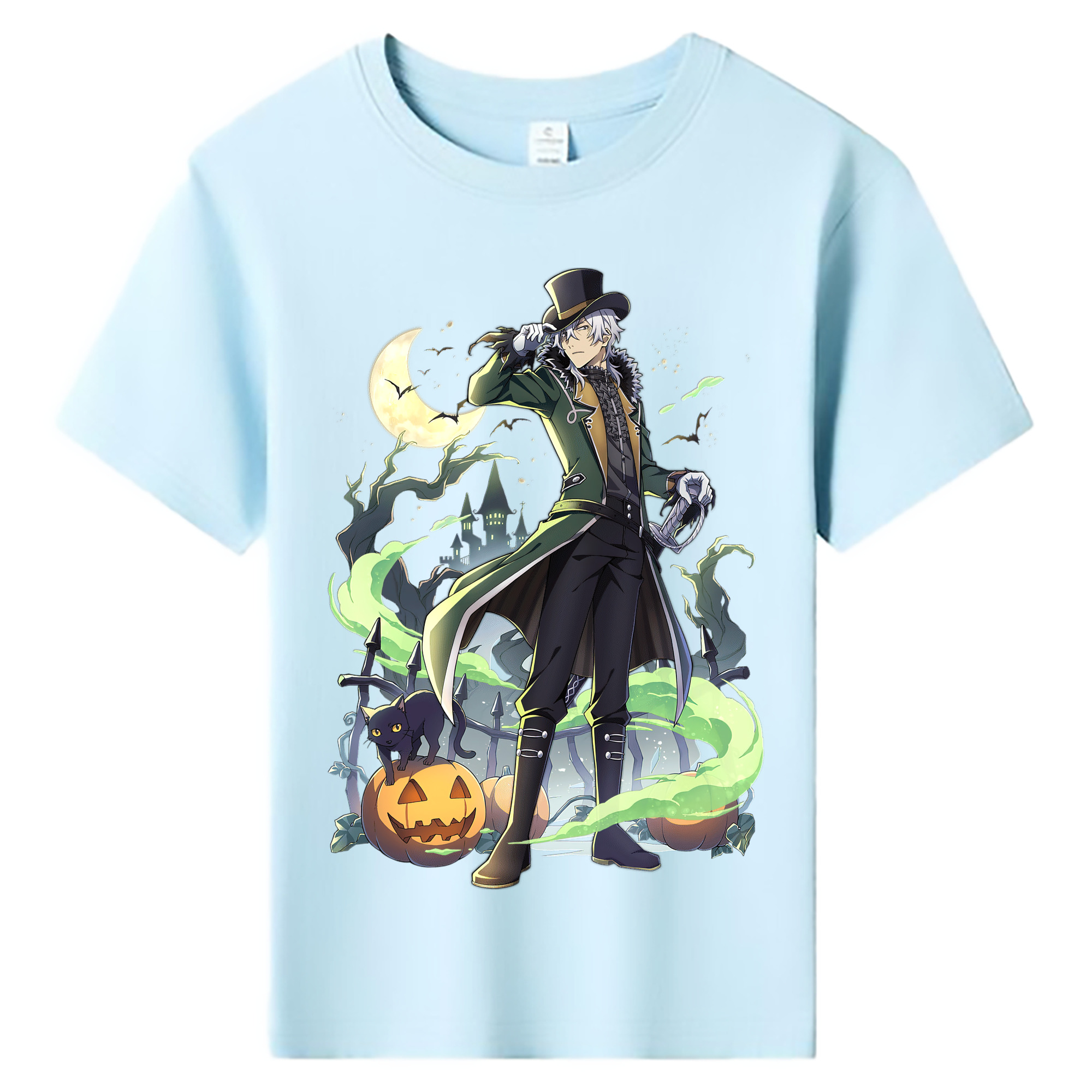 （画像用） 文豪ストレイドッグス Bungo Stray Dogs 綿100％キッズTシャツ（フロントプリント）